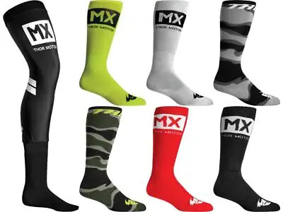Thor MX Comp Coolmax Riding Socks Knee Brace Thick Adult Offroad Motocross ATV • $15.95