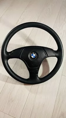 BMW E34 E36 Z3 32341162111 Leather Steering Wheel • $431.74