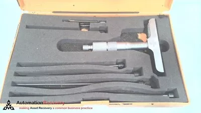 Mitutoyo 129-132 Interchangeable Rod Micrometer Kit #322803 • $87.75