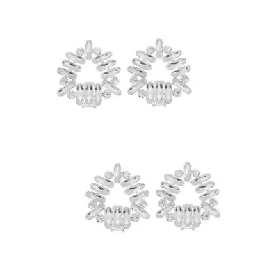 £11.92 • Buy  2 Pairs Shoe Buckle Bride Crystal Rhinestone Buckles Diamond Ornaments Dress