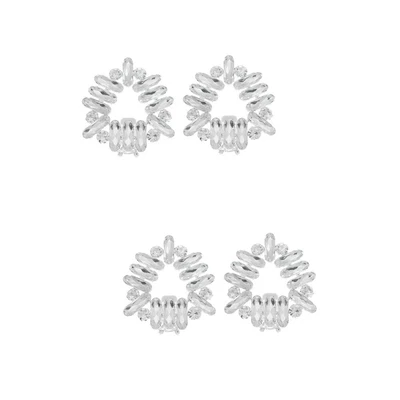 £11.92 • Buy  2 Pairs Shoe Buckle Bride Crystal Rhinestone Buckles Diamond Ornaments Dress