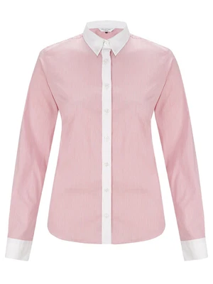 $28.13 • Buy COLLECTION By John Lewis Esther Striped Shirt Pink UK 16 NEW