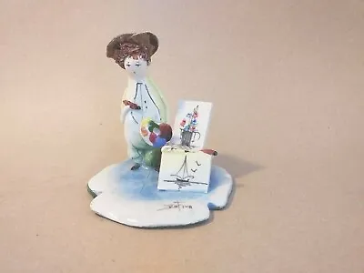 Zampiva  Italy - Boy Painting Figurine • £11.60