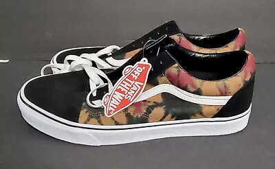 NEW Vans Old Skool Woodland Wash Men Size USA 13 Skate Shoes Black  Tie Dye/Camo • $45