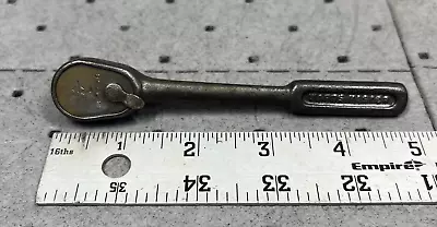 Wards Master Vintage 1/4” Drive Ratchet 47-4758 - Made In USA! • $19.95