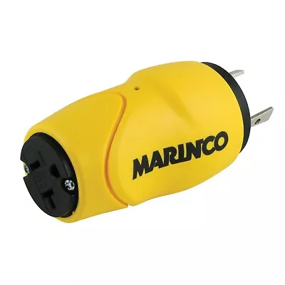 Marinco Straight Adapter 69-3015 Male 30A Female 15A • $70.49