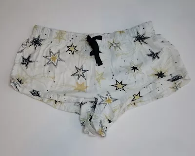 N2 Victoria's Secret Lounge Women's Shorts Size Small Star Print White • $16.99