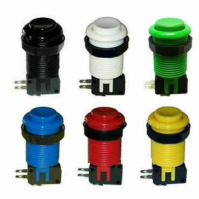 6pcs Arcade HAPP Style Push Button With Micro Switch For Arcade JAMMA Console • $4