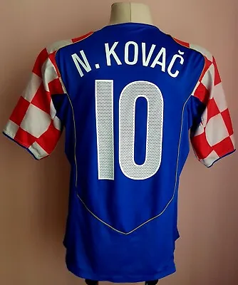 Croatia 2004 - 2006 Away Football Nike Shirt #10 N. Kovač • $120