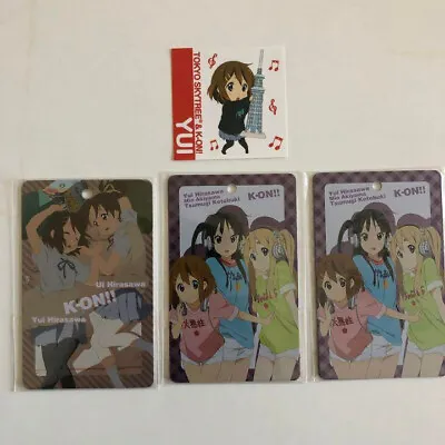 Japan Animation K-ON! Keion Sticker And Metalcard Set Fashionable Item Premium • $9.55