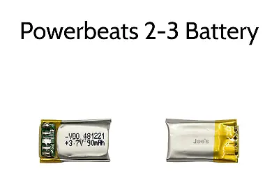 Beats By Dre PowerBeats 2 2.0 Wireless Battery Replacement Repair Fix Part 90mAh • $25.94