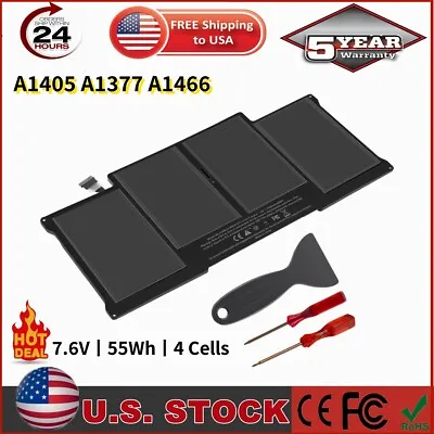 A1496 Battery For MacBook Air 13  Mid 2012 2013 2014 /15 A1405 A1466 /Charger • $24.58