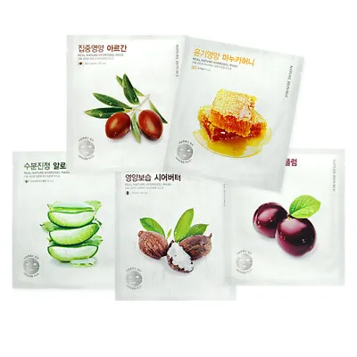 [Nature Republic] Real Nature Hydrogel Sheet Mask/Argan/Manuka Honey/aloe/shea B • $17.95