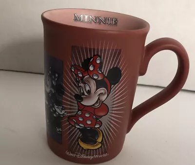 Minnie Mouse Disney Coffee/Tea Mug DisneyTheme Park Thailand Pink Mauve • $9.25