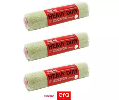 ProDec Heavy Duty Woven 12  Roller Sleeve - 300mm Emulsion & Masonry Paints • £7.99