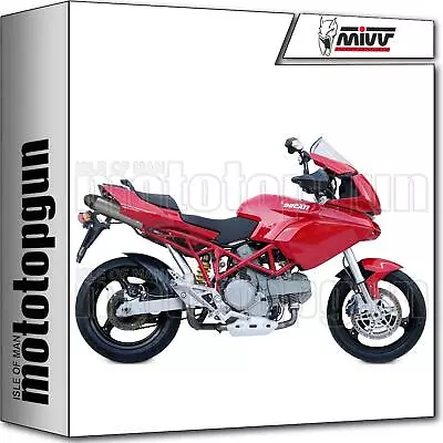 MIVV UD.010.LNC Exhaust Hom Oval Titanium Ducati Multistrada 1100 2006 06 • $789.04