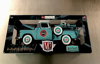 M2 Machines 1958 Gmc 100 Stepside S18 Walmart Exclusive Teal Paint  1:24 Scale • $199.99