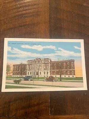 St Joseph Hospital Mount Clemens Michigan Vintage Postcard • $5