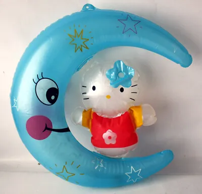 $19.99 • Buy RARE VINTAGE 90'S HELLO KITTY ON THE MOON INFLATABLE 12 -30cm FIGURE NEW !