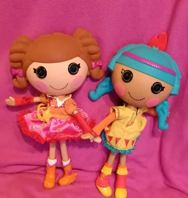 $25 • Buy Lalaloopsy Doll Lot Of 2 Full Size 12” Dusty Trails And Feather Tell A Tail EUC