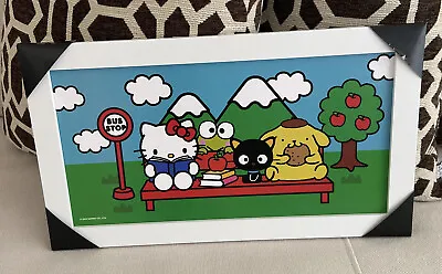 $44.99 • Buy 2022 Sanrio Hello Kitty Wall Sign Poster Bus Stop Kerropi Chococat Pompompurin