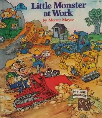 Little Monster At Work - Paperback By Golden Books - ACCEPTABLE • $4.39