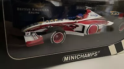 1:18 BAR 01 Supertec F1 Race Car J Villeneuve 1999 MINICHAMPS 180 990022 • $195.19