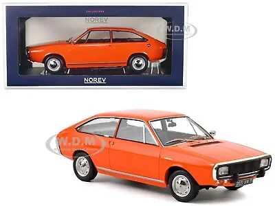 1971 Renault 15tl Orange 1/18 Diecast Model Car By Norev 185350 • $79.99