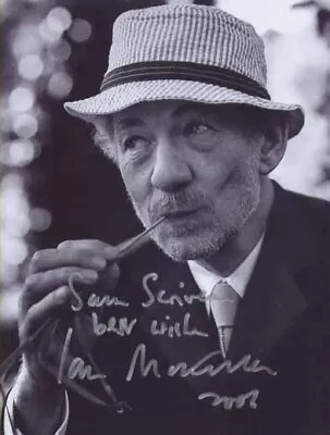 Ian McKellen - Actor - Signed Photo - COA (22578) • £80