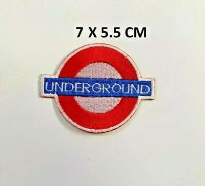 Underground Logo London Embroidered Iron On Sew On Patch Badge Brand New N-393 • £1.99