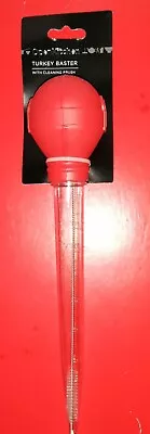 Turkey Baster Chef Cooking Bbq Gravy Flavour Food Clear Tube Syringe Pump Pipe • £6.98