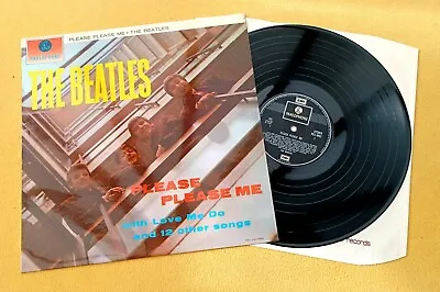 £79.99 • Buy Beatles   Please Please Me   Awesome Uk 2 Box Emi Lp In No Stereo Flipback Slv