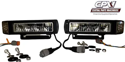  Heated LED Plow Lights  Boss Meyer Snowdogg Western Replaces #  1312100  • $399.98