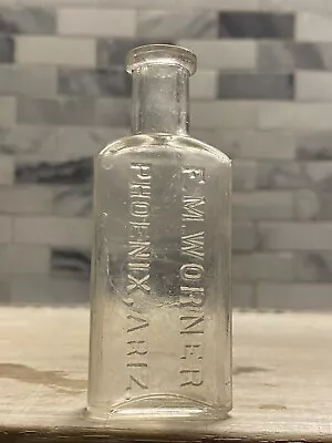 F. M. Worner Snake Oil Phoenix AZ Western Snake Oil Medicine Bottle • $20