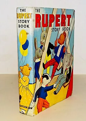 The Rupert Story Book - 1938 - Mary Tourtel - 1st Edition - Fine Plus Condition • £94.50