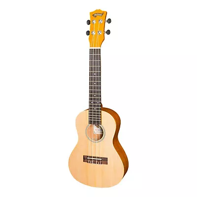 New Mojo Spruce Top Acacia Beginner Electric Concert Ukulele (Natural Satin) • $113.96