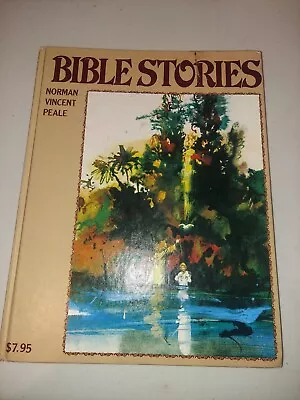  Vintage Bible Stories Book By Norman Vincent Peale 1978 Author Signed ? • $12.95