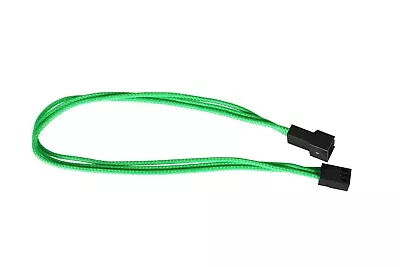 RAIDMAX 3-Pin Male To 3-pin Female PC Fan Power Extension Cable-Green • $2.99