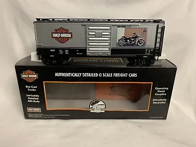 ✅mth Premier Harley Davidson Motorcycle 2005 Softail Deluxe 40’ Box Car 20-90228 • $99.99