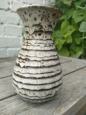 West German Vase Jasba 581-12 Textured Glaze Mid Century Modern MCM • £18