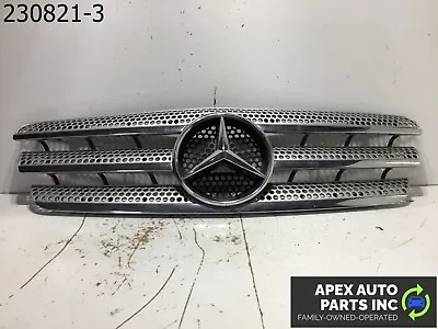 MERCEDES W163 98-05 AMG OEM Genuine Front Hood Grill Grille Chrome ML55 ML500 • $172.52