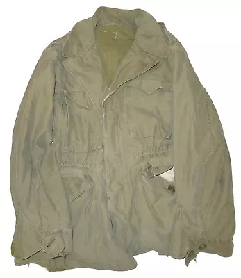 Original Salty WWII US Army M-1943 M43 Field Jacket Uniform • $59.99