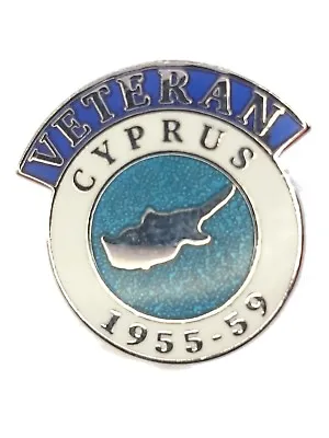 Cyprus Veteran Lapel Pin Regimental Military Badge • £3.49