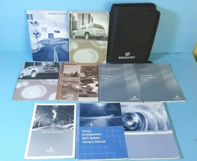 06 2006 Mercury Mountaineer Owners Manual With Navigation/Family DVD System • $89.95