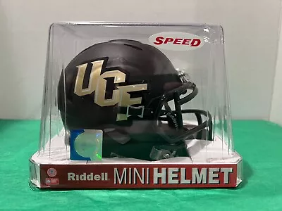 UCF Golden Knights - NCAA Riddell Speed Mini Helmet - 8055098 - Anthracite • $32.99