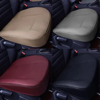 $18.99 • Buy 1/2PCS PU Leather Car Front Cover Cushion Seat Protector Full Surround Universal