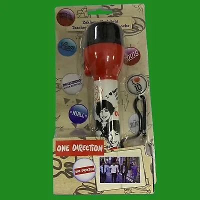 £10 • Buy 4x Children's 1D 'One Direction' LED Battery Powered Light Torch & Carry Strap