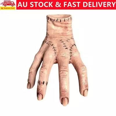 Wednesday Addams Family Thing Hand Cosplay Halloween Latex Resin Figurine Decor • $12.99