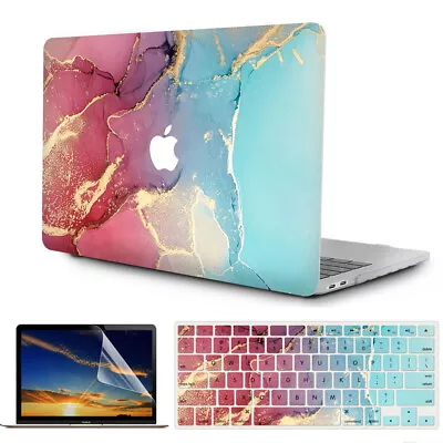 £4.79 • Buy 3in1 Marble Hard Case Cover Keyboard Skin For MacBook Air 11 13 14 15 16 #1089