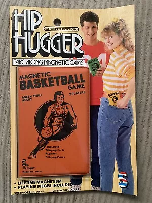 Vintage Hip Hugger Take Along Magnetic Basketball Game- New In Package • $19.99